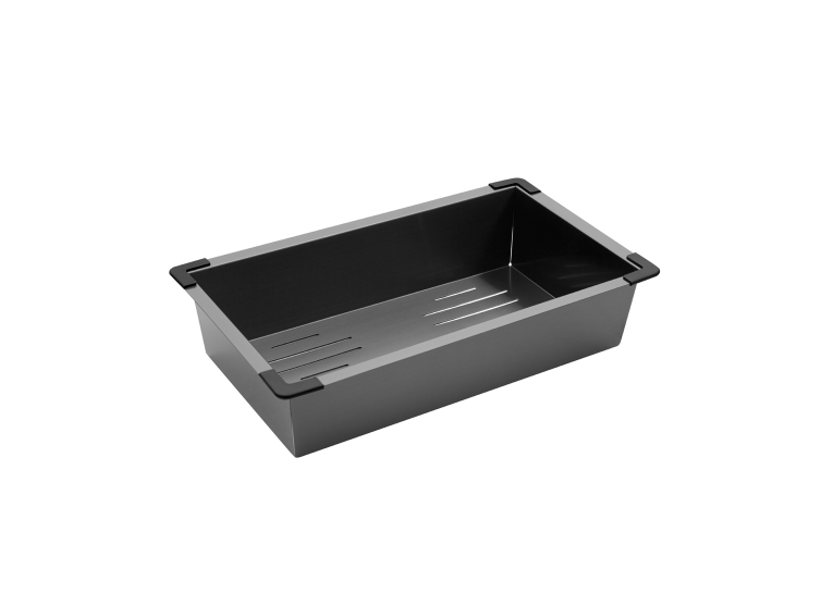 Кухонна мийка Kroner KRP Schwarze - 6350HM PVD (3.0/1.0 мм) CV031453