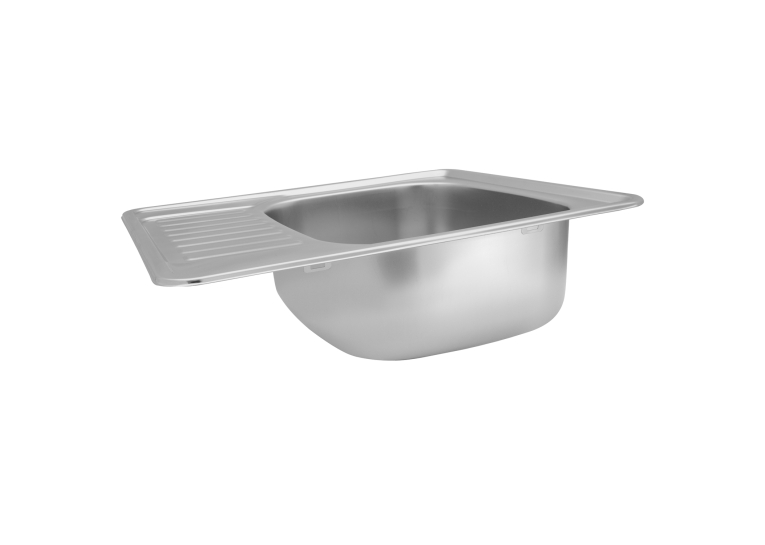 Кухонна мийка Kroner KRP Satin - 5848 (0.8 мм) CV022777