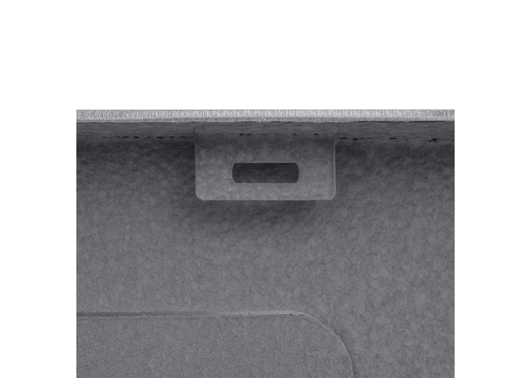 Кухонна мийка Kroner KRP Schwarze - 6050HM PVD (3.0/1.0 мм) CV025260