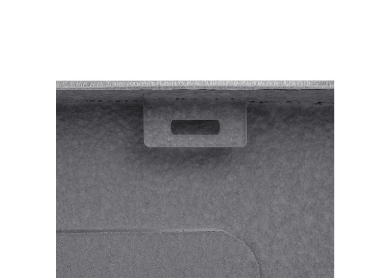 Кухонна мийка Kroner KRP Schwarze - 6050HM PVD (3.0/1.0 мм) CV025260