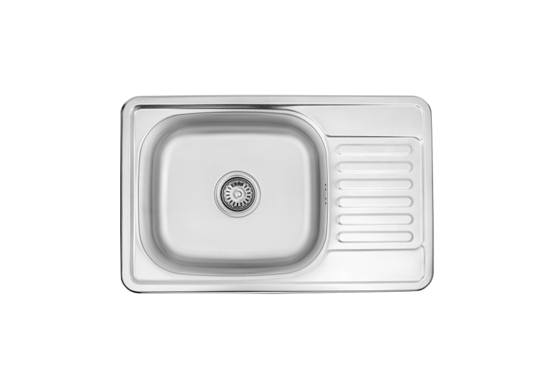 Кухонная мойка Kroner KRP Satin – 6642 (0.8 мм) CV025281