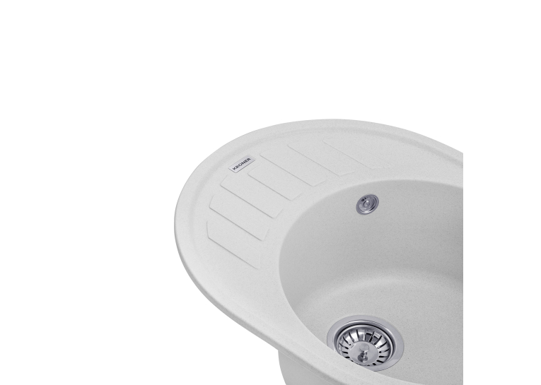 Кухонна мийка Kroner KRP Komposit GRA - 6250 CV027415