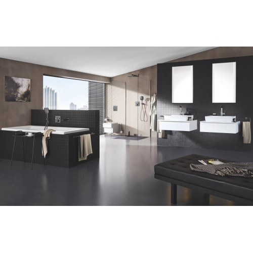 Зовнішня частина змішувача на 3 виходи GROHE GROHTHERM SMARTCONTROL 29126AL0 Графіт матовий