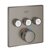 Внешняя часть смесителя на 3 выхода GROHE GROHTHERM SMARTCONTROL 29126AL0 Графит матовый