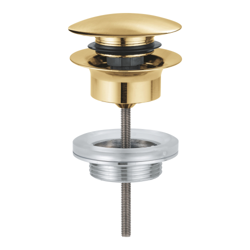 Донний клапан (клік-клак) Grohe 65807GN0 Золото матове