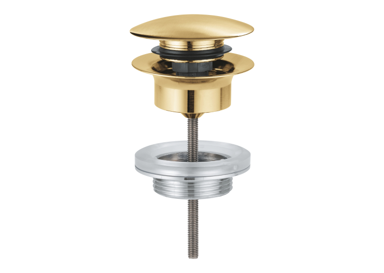 Донний клапан (клік-клак) Grohe 65807GN0 Золото матове