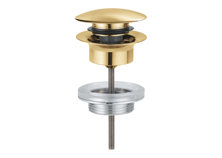 Донний клапан (клік-клак) Grohe 65807GN0 Золото матове
