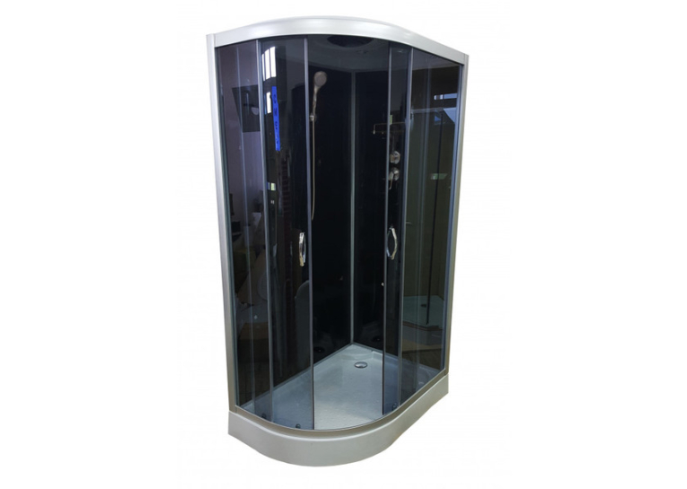 Душовий бокс Atlantis AKL 120P-T ECO (GR) R 120х80х225