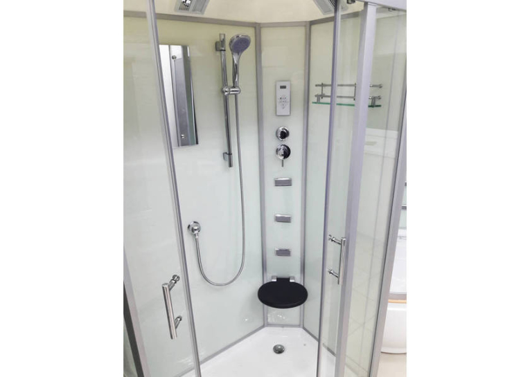 Душовий бокс Veronis BN-5-120 white (R) 120х80х220 VE-BN5120WHITER