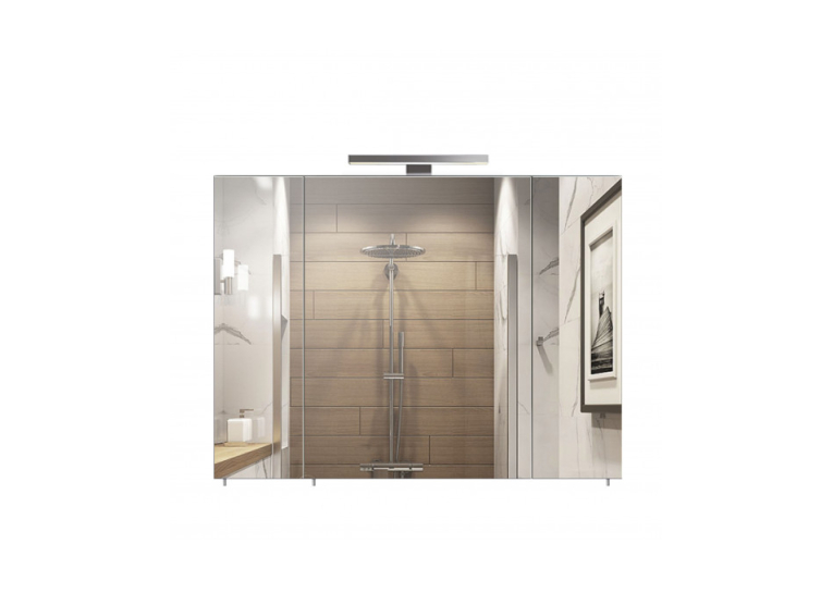 Дзеркальна галерея Мойдодир Sunny 60x60 Oskar ЗШ-90 з LED-підсвіткою 00-0008250