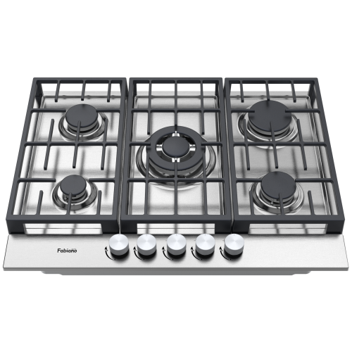 Варильна поверхня газова Fabiano FHG 8655 VGHT Inox 8112.406.1478