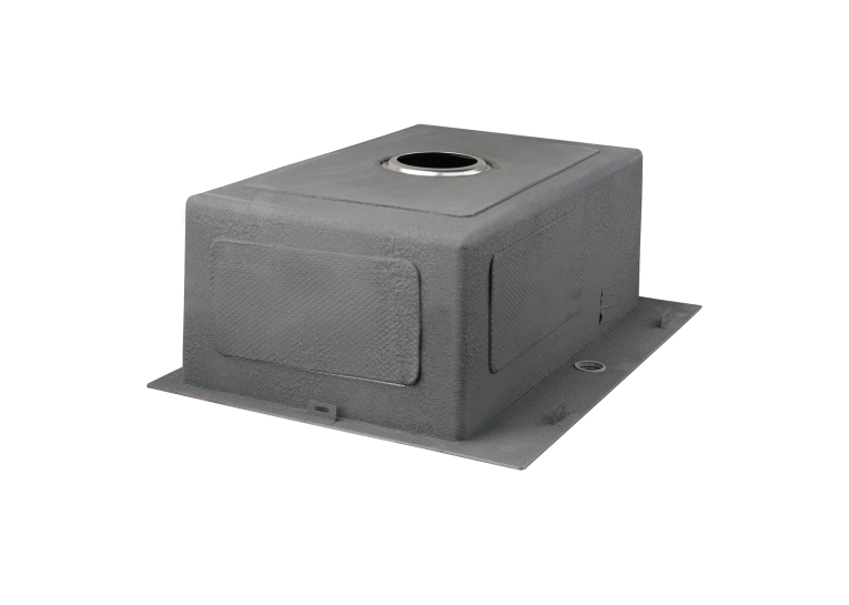 Кухонна мийка Kroner KRP Gebürstet - 5843HM (3.0/1.0 мм) CV022801