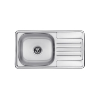 Кухонная мойка Kroner KRP Satin – 7642 (0.8 мм) CV025282