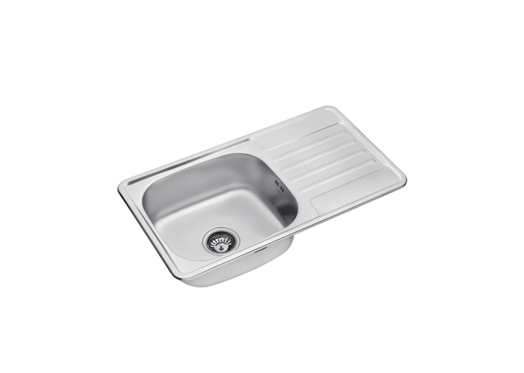 Кухонна мийка Kroner KRP Satin - 7642 (0.8 мм) CV025282