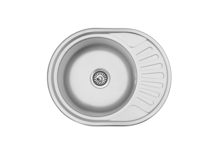 Кухонна мийка Kroner KRP Satin - 5745 (0.6 мм) CV022773