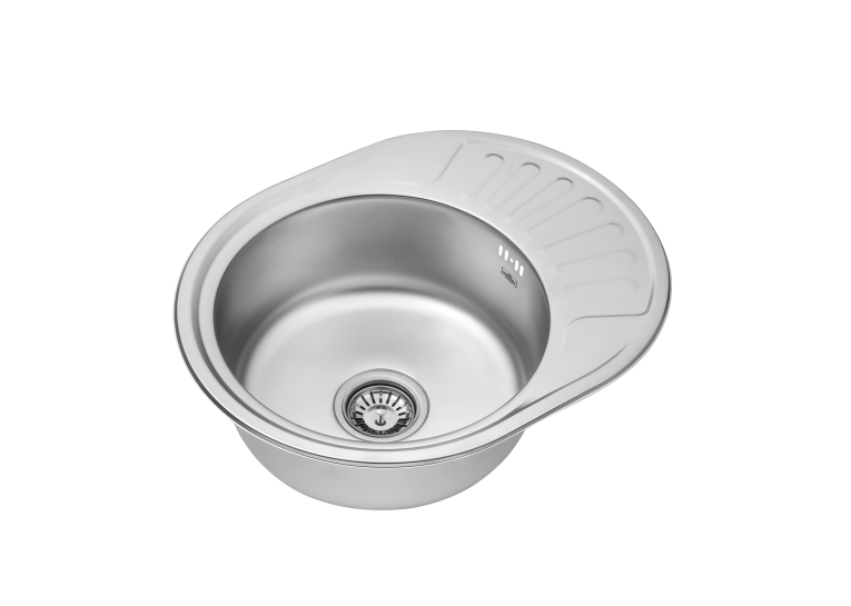 Кухонна мийка Kroner KRP Satin - 5745 (0.6 мм) CV022773