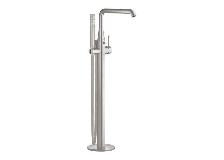 Одноважільний змішувач для ванни, монтажу для підлоги Grohe Essence 25248DC1 Сталь