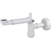 Сифон телескопічний Deante Space-Saver Lux, білий NHC_633K
