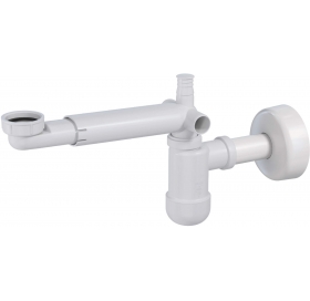 Сифон телескопічний Deante Space-Saver Lux, білий NHC_633K