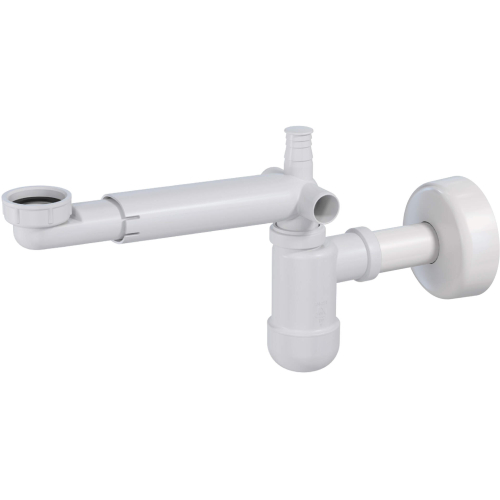 Сифон телескопічний Deante Space-Saver Lux, білий NHC_633K