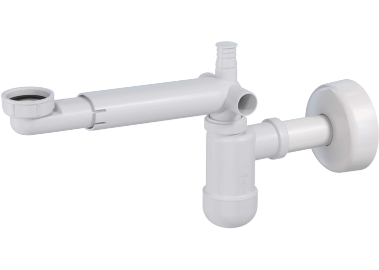 Сифон телескопічний Deante Space-Saver Lux, білий NHC_633K