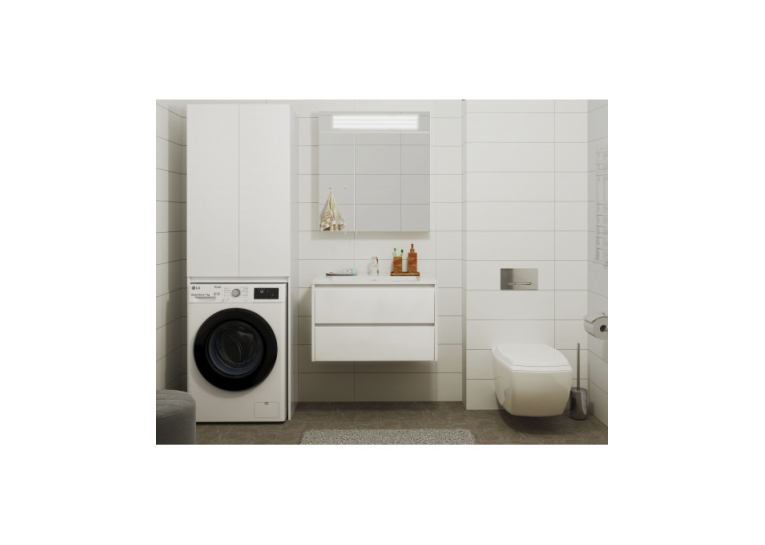 Пенал для ванни Мойдодир Soft Line П-66 над пральною машинкою 00-0007027