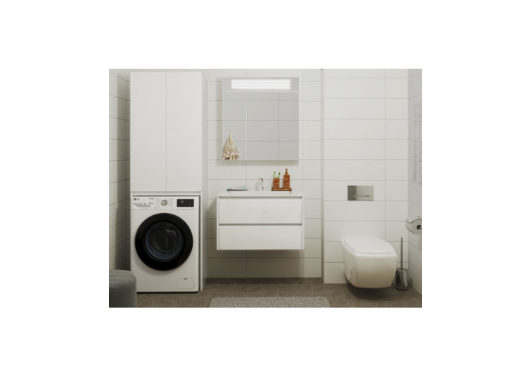 Пенал для ванни Мойдодир Soft Line П-66 над пральною машинкою 00-0007027