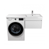 Тумба Мойдодыр Prime 60-А-W с умывальником Rodeo 120 R с крылом над стиральной машиной Подвесная 00-0008225