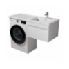 Тумба Мойдодыр Prime 60-А-W с умывальником Rodeo 120 R с крылом над стиральной машиной Подвесная 00-0008225