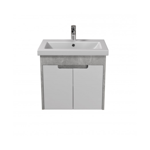 Тумба Мойдодир Smart Loft 60-A з умивальником Cersanit Como 60 00-0008070