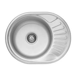 Кухонна мийка Kroner KRP Dekor - 5745 (0.6 мм) Dekor-574506160