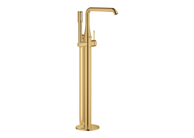 Одноважільний змішувач для ванни, монтажу для підлоги Grohe Essence 25248GL1 Золото