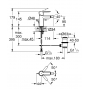Однорычажный смеситель для биде Grohe Lineare S-Size 33848AL1