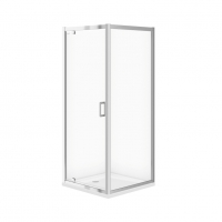 Душова кабіна квадратна Cersanit ARTECO PIVOT 80x80x190 Хром S157-009