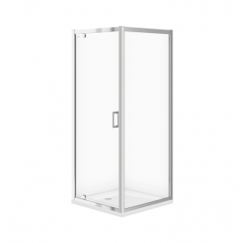 Душова кабіна квадратна Cersanit ARTECO PIVOT 80x80x190 Хром S157-009