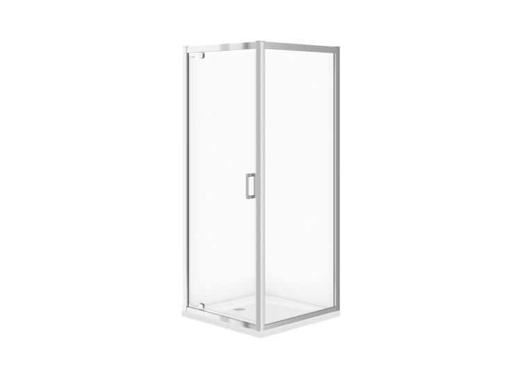 Душова кабіна квадратна Cersanit ARTECO PIVOT 80x80x190 Хром S157-009