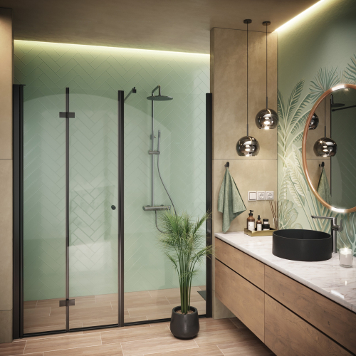 Гранитный умывальник для столешницы Deante SILIA nero CQS_NU4S