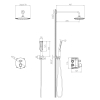 Душова система прихованого монтажу Volle SISTEMA P, хром 1584.090701