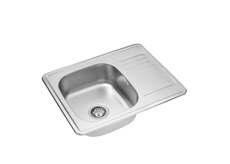 Кухонна мийка Kroner KRP Satin - 6350 (0.8 мм) CV022779