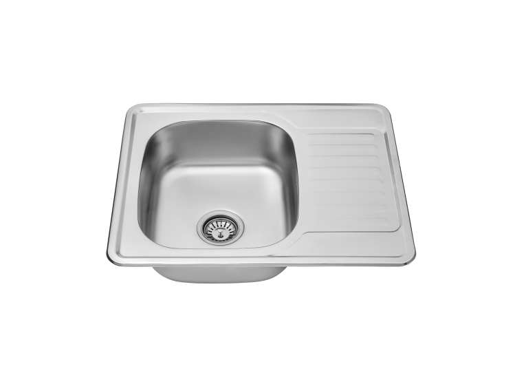 Кухонна мийка Kroner KRP Satin - 6350 (0.8 мм) CV022779