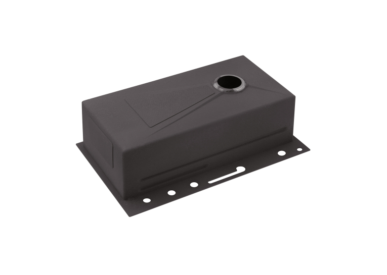 Кухонна мийка Kroner KRP Schwarze - SET7546ARTHM PVD (3.0/0.8 мм) CV033375