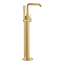 Однорычажный смеситель для ванны, напольного монтажа Grohe Essence 25248GN1 Золото матовое