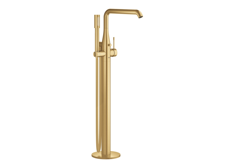 Одноважільний змішувач для ванни, монтажу для підлоги Grohe Essence 25248GN1 Золото матове