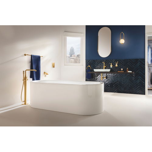Одноважільний змішувач для ванни, монтажу для підлоги Grohe Essence 25248GN1 Золото матове