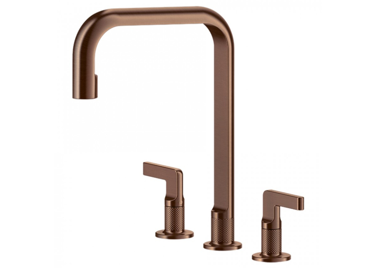 Змішувач для кухні Gessi Inciso, Copper Brushed PVD (58701708)