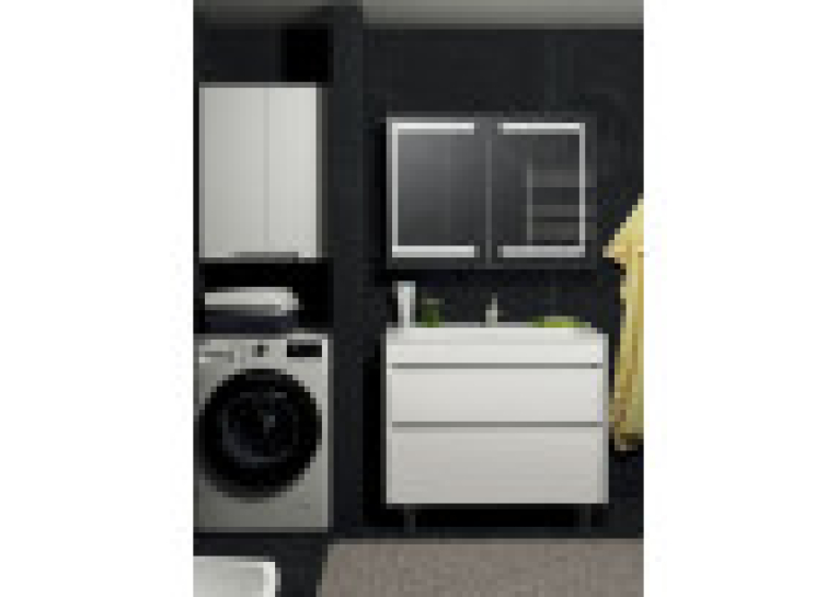 Дзеркальна шафа Мойдодир Oskar ЗШ-100 LEDx2 00-0008252