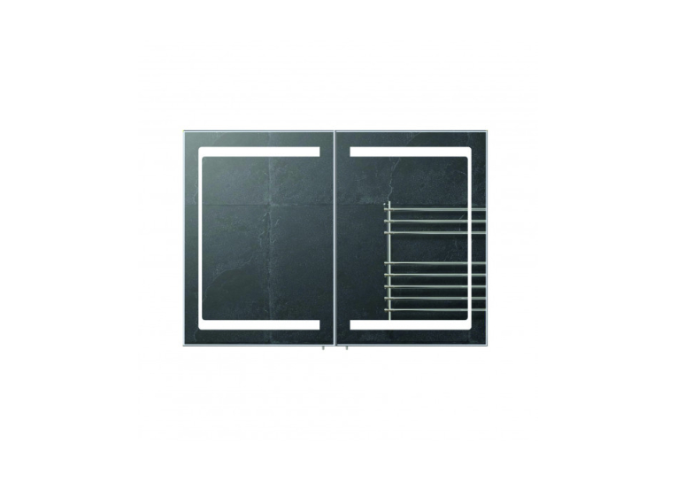 Дзеркальна шафа Мойдодир Oskar ЗШ-100 LEDx2 00-0008252
