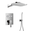 Душевая система скрытого монтажа Imprese SMART CLICK, хром ZMK101901246