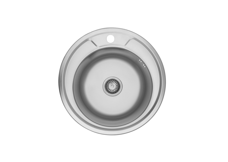Кухонна мийка Kroner KRP Satin - 490 (0.8 мм) Satin-49008180