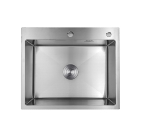Кухонна мийка Kroner KRP Gebürstet - 6050HM (3.0/1.0 мм) CV022802
